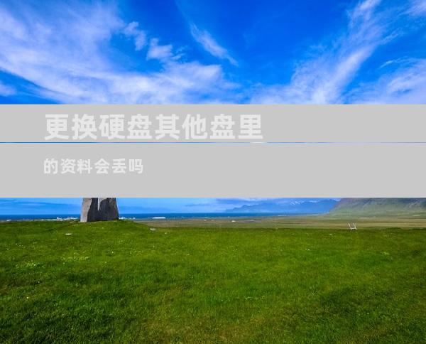 更换硬盘其他盘里的资料会丢吗