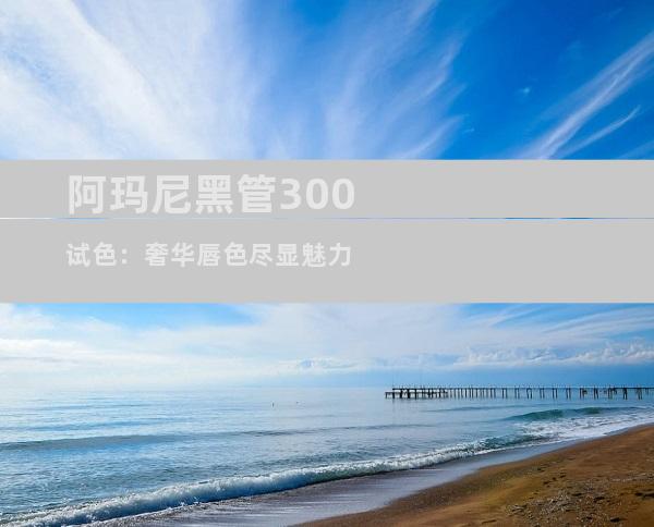 阿玛尼黑管300试色：奢华唇色尽显魅力