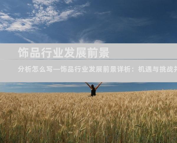 饰品行业发展前景分析怎么写—饰品行业发展前景详析：机遇与挑战并存
